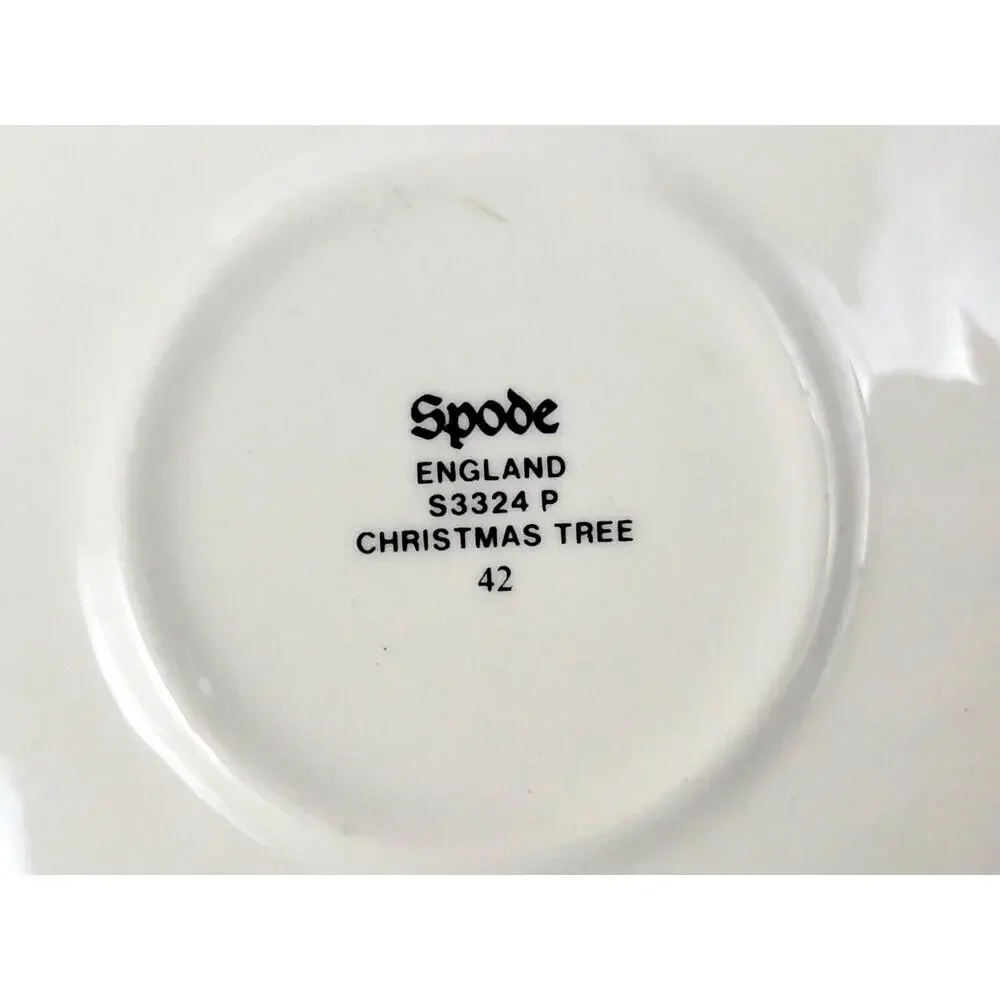 Spode Christmas Tree Saucer 5.5